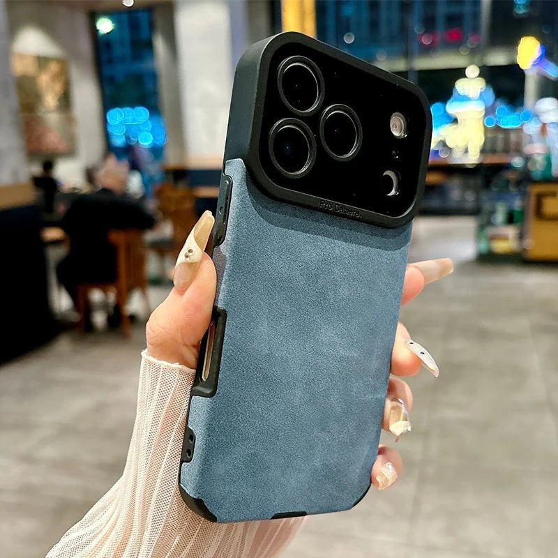 Leather Shockproof Case for iPhone