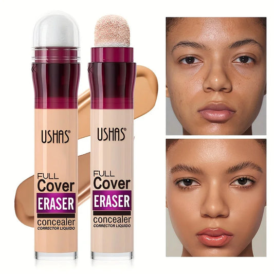 Full Coverage Concealer – Sponge Head Liquid Foundation for Dark Circles & Blemishes