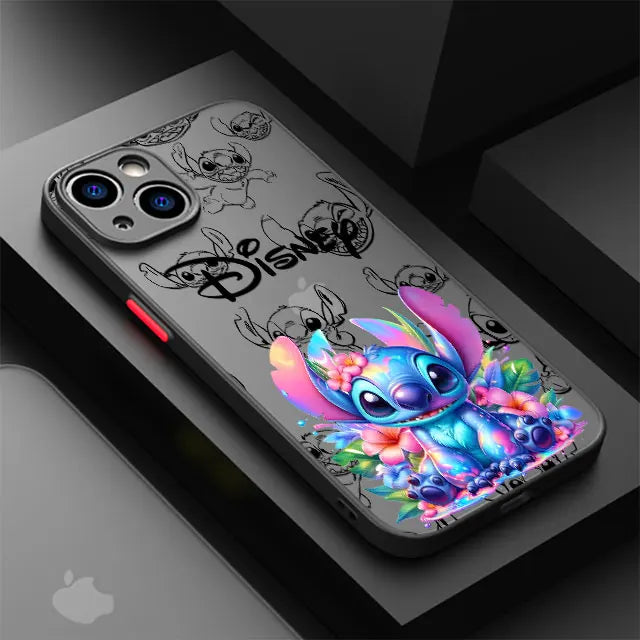 Matte Shockproof Cartoon Phone Case for iPhone – Soft Protective Cover