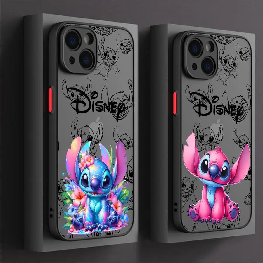 Matte Shockproof Cartoon Phone Case for iPhone – Soft Protective Cover