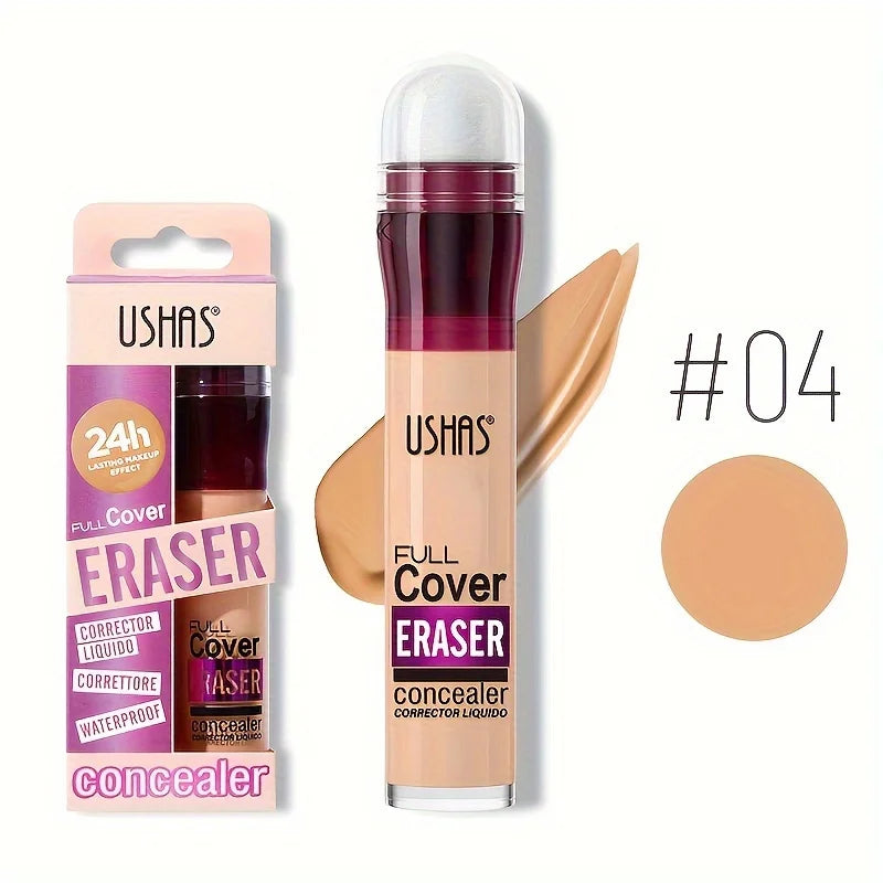 Full Coverage Concealer – Sponge Head Liquid Foundation for Dark Circles & Blemishes