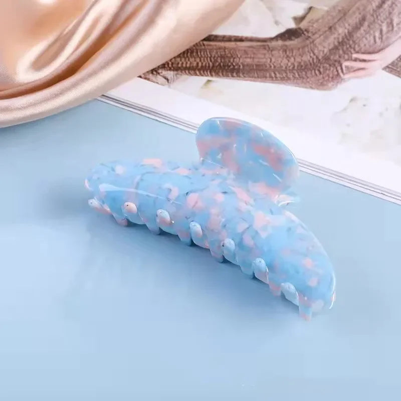 Personalized Name Hair Claw Clip for Women – Handmade Acrylic Hairpin