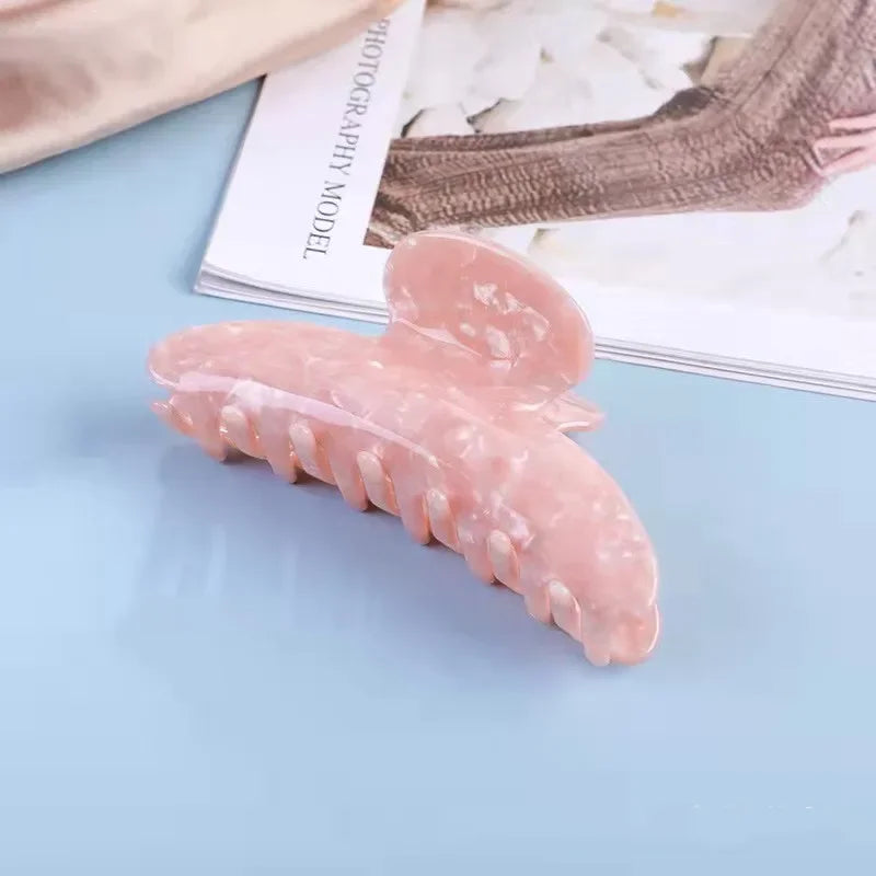 Personalized Name Hair Claw Clip for Women – Handmade Acrylic Hairpin