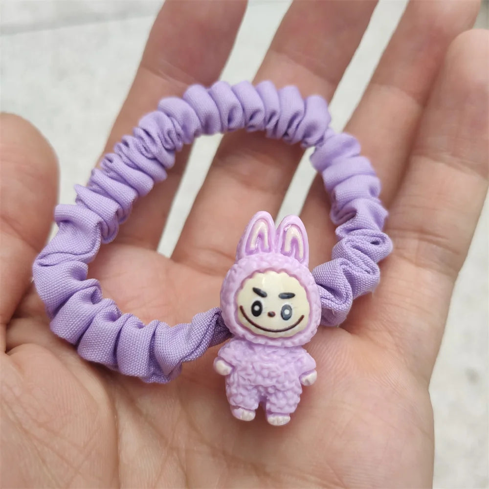 Cute Cartoon Hair Ties β 5/6pcs Elastic Ponytail Holders for Girls & Women