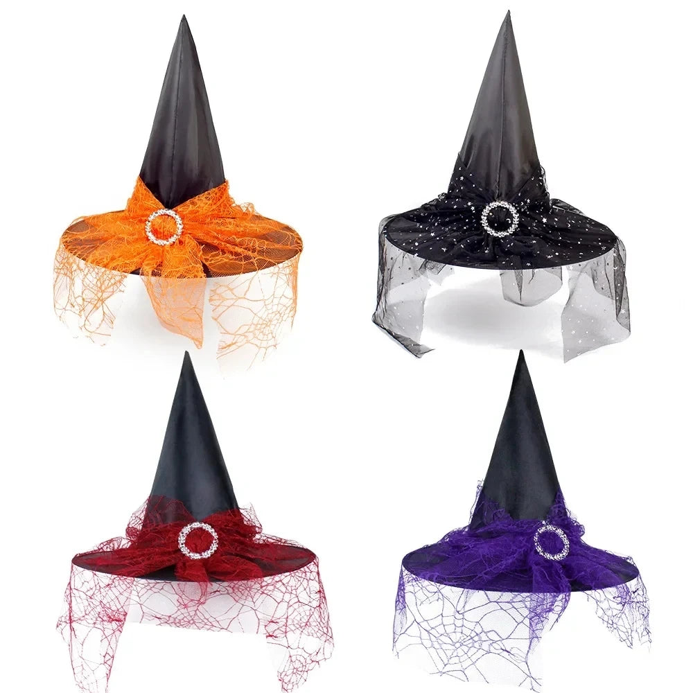 Halloween Witch Hat Elegant, Spooky, and Perfect for Every Costume