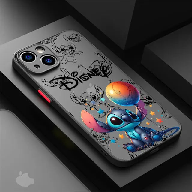 Matte Shockproof Cartoon Phone Case for iPhone – Soft Protective Cover