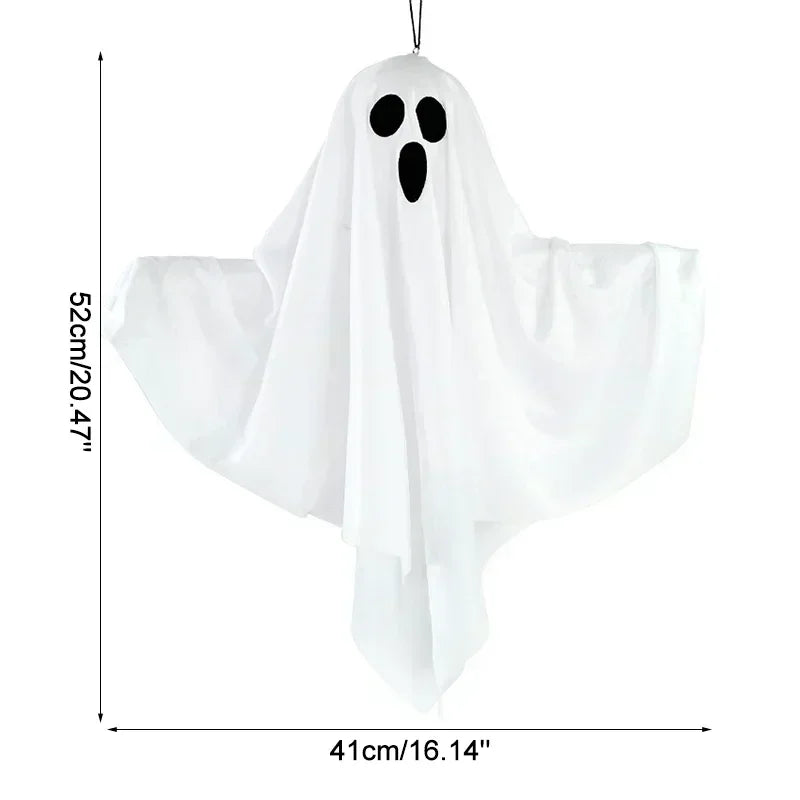 Halloween Hanging Ghost Lights – Glowing, Spooky, and Perfect for Indoor or Outdoor Decor
