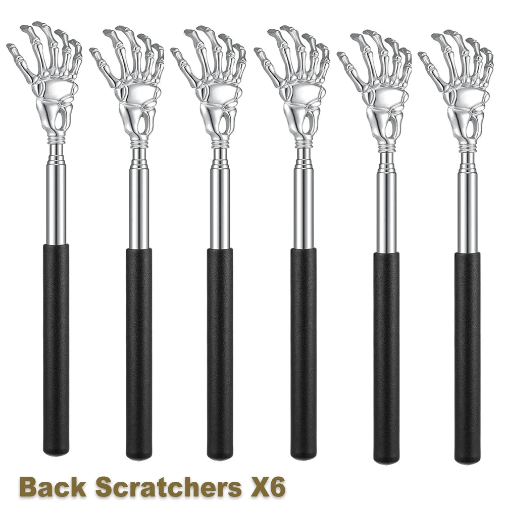 Portable Extendable Back Scratcher – Stainless Steel Telescopic Massager