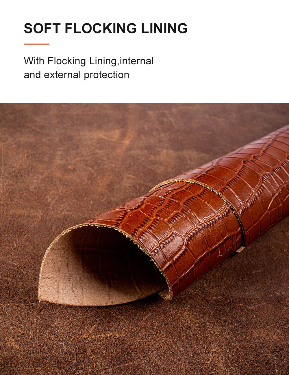 Genuine Leather Alligator Pattern Case for iPhone