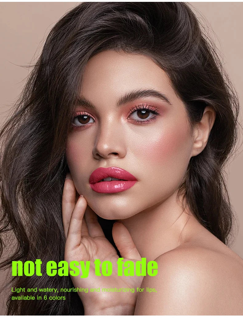 Moisturizing Lip Oil Gloss – Transparent Nourishing Lip Enhancer