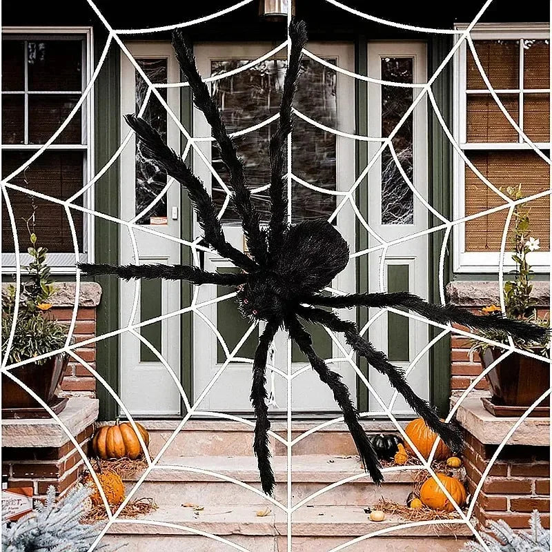 Giant Plush Spider Halloween Decoration – Realistic, Creepy, and Perfect for Indoor or Outdoor Use