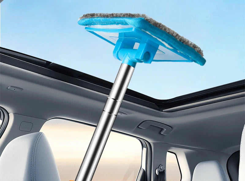 Car Windshield Defogging Brush – Telescopic Handle