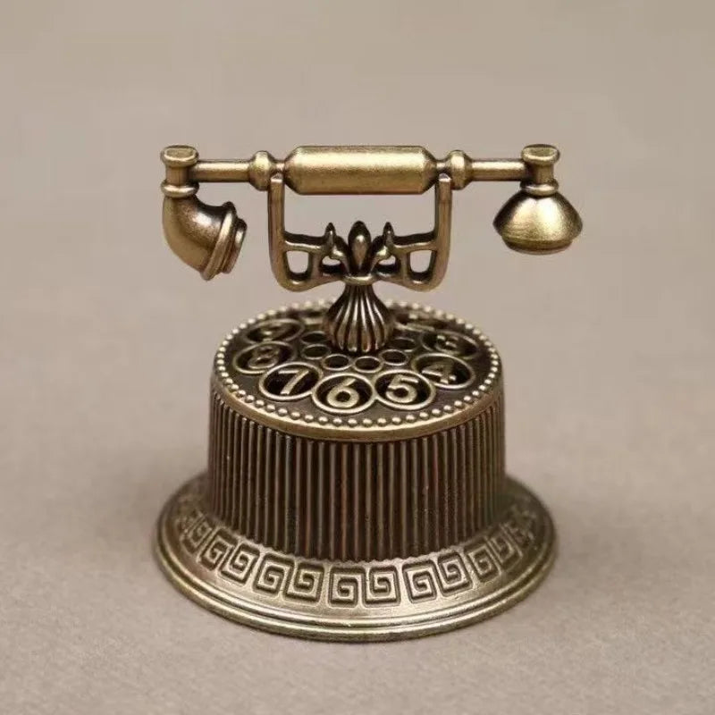 Vintage Telephone Incense Burner – Creative Home Ornament