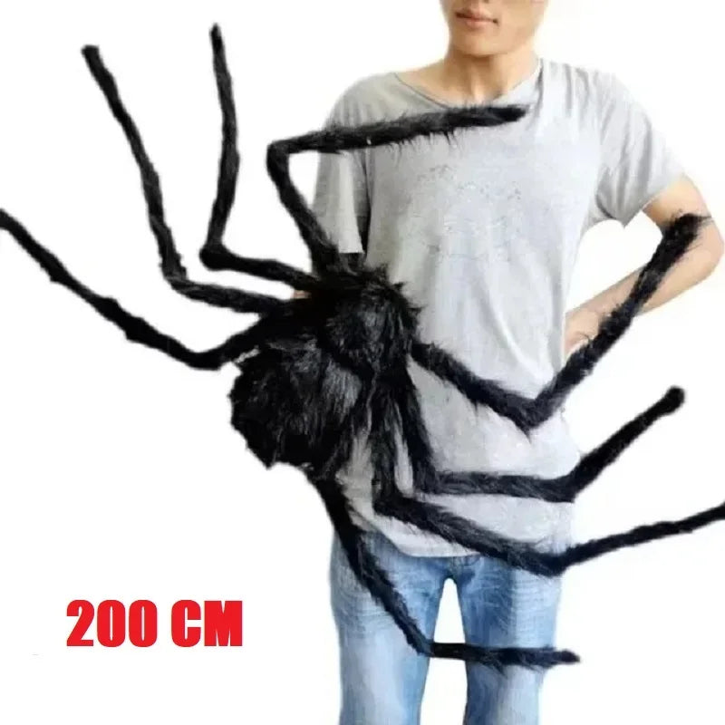 Giant Plush Spider Halloween Decoration – Realistic, Creepy, and Perfect for Indoor or Outdoor Use