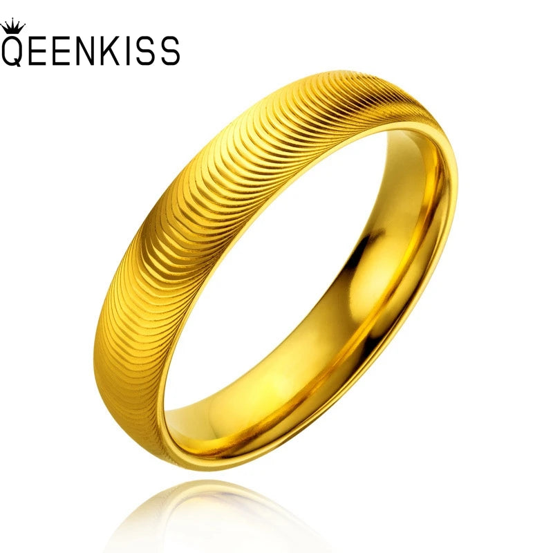 Gold Polished Cat Eye Ring for Men and Women