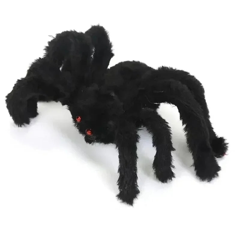 Giant Plush Spider Halloween Decoration – Realistic, Creepy, and Perfect for Indoor or Outdoor Use