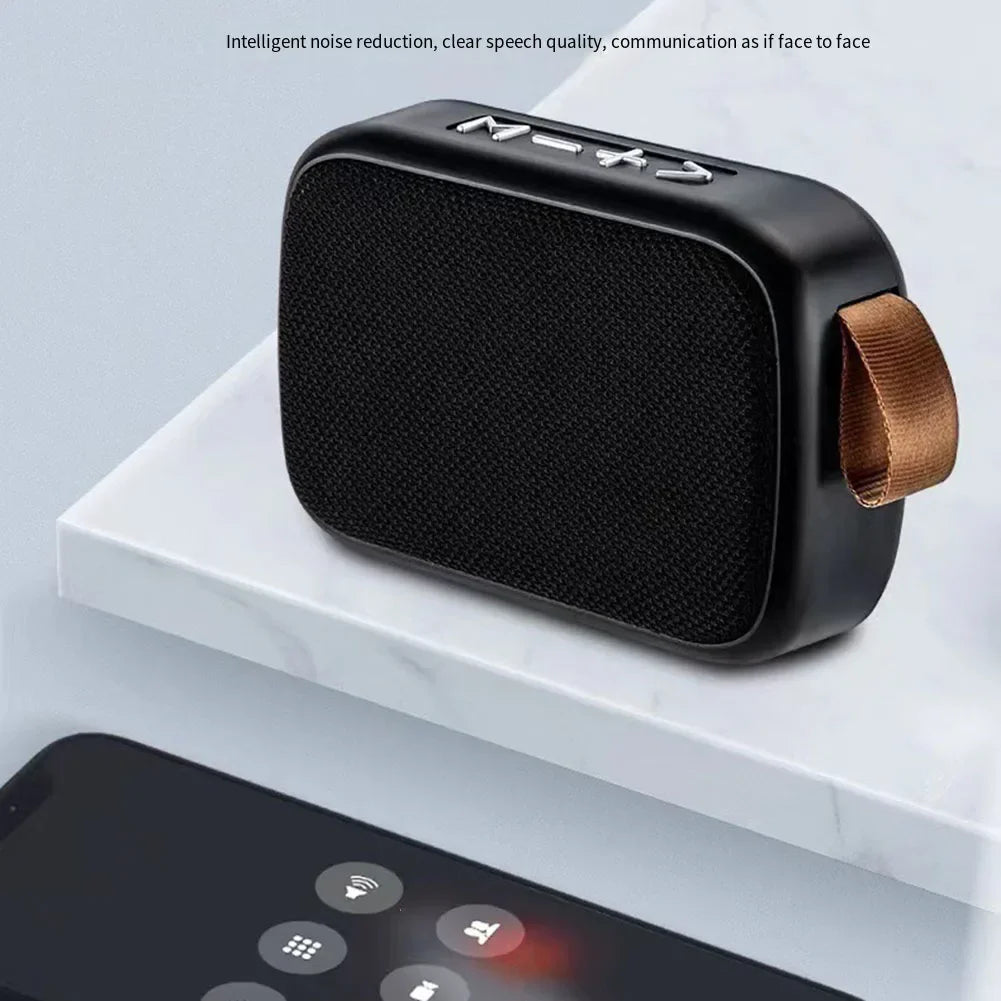 Portable Bluetooth 5.0 Mini Speaker ā Outdoor Wireless Loudspeaker with HiFi 3D Stereo Sound
