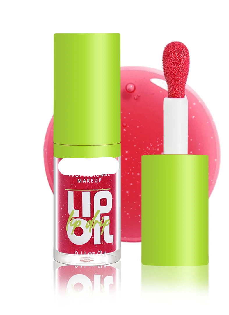 Moisturizing Lip Oil Gloss – Transparent Nourishing Lip Enhancer