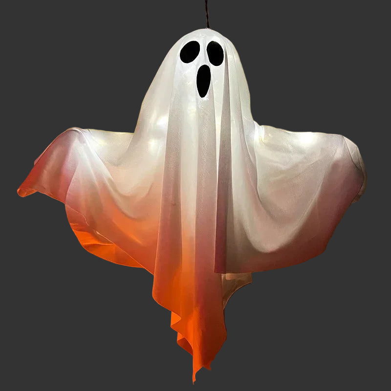 Halloween Hanging Ghost Lights – Glowing, Spooky, and Perfect for Indoor or Outdoor Decor
