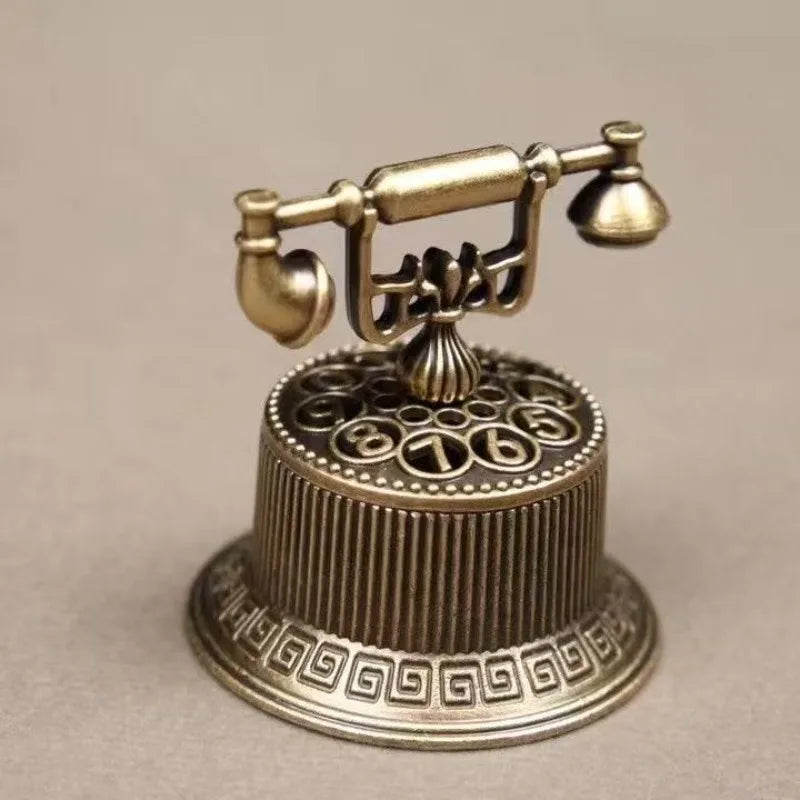 Vintage Telephone Incense Burner – Creative Home Ornament
