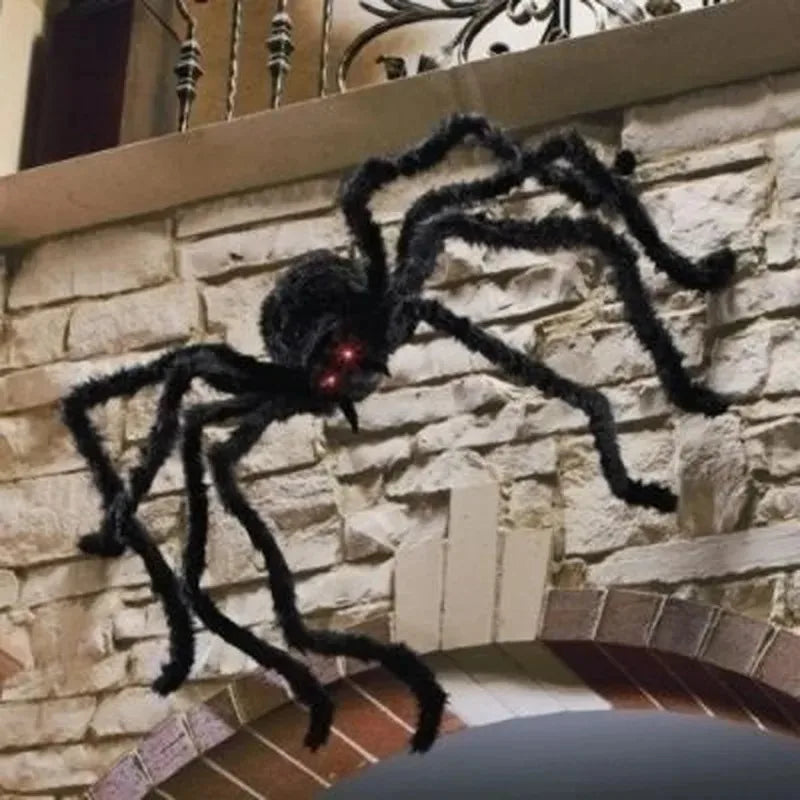 Giant Plush Spider Halloween Decoration – Realistic, Creepy, and Perfect for Indoor or Outdoor Use