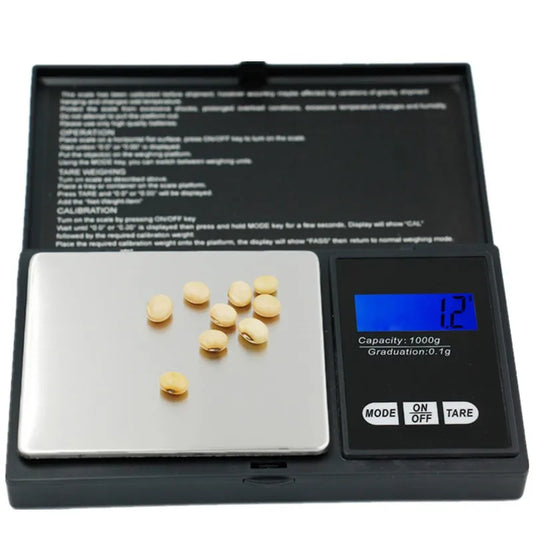 Digital Pocket Scale – 1000g/0.01g Precision