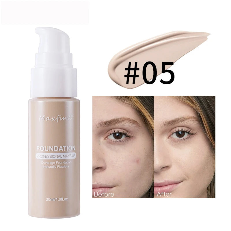 Liquid Foundation – Waterproof Long-Lasting Full Coverage Concealer