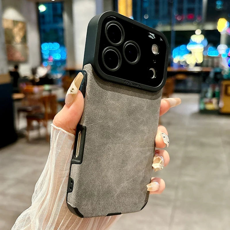 Leather Shockproof Case for iPhone