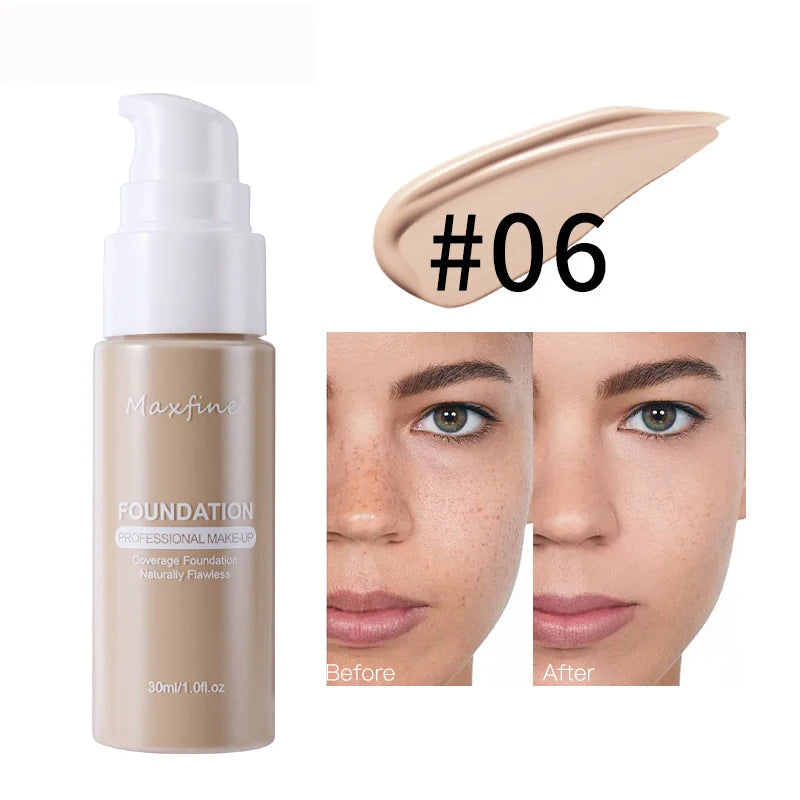 Liquid Foundation – Waterproof Long-Lasting Full Coverage Concealer