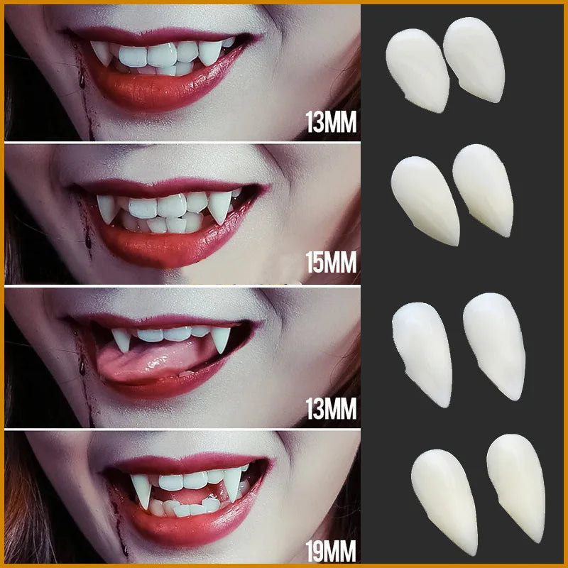 Halloween Vampire Fangs – Realistic, Comfortable, and Perfect for Any Costume