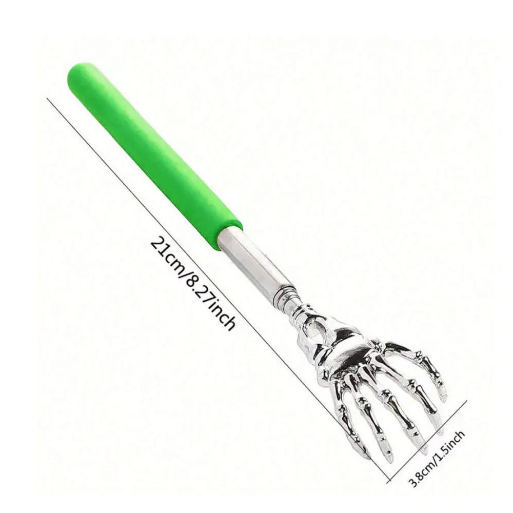 Portable Extendable Back Scratcher – Stainless Steel Telescopic Massager