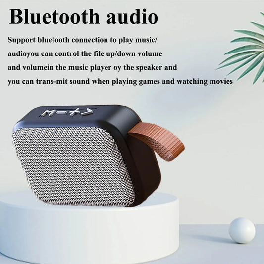 Portable Bluetooth 5.0 Mini Speaker – Outdoor Wireless Loudspeaker with HiFi 3D Stereo Sound