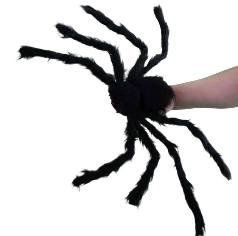 Giant Plush Spider Halloween Decoration – Realistic, Creepy, and Perfect for Indoor or Outdoor Use