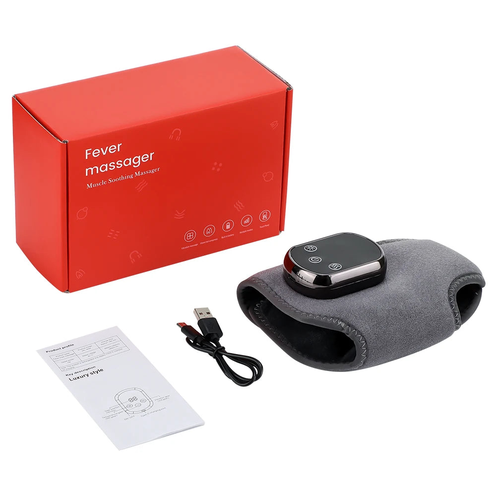 Electric Ankle & Wrist Massager – Hot Compress & Vibration Support