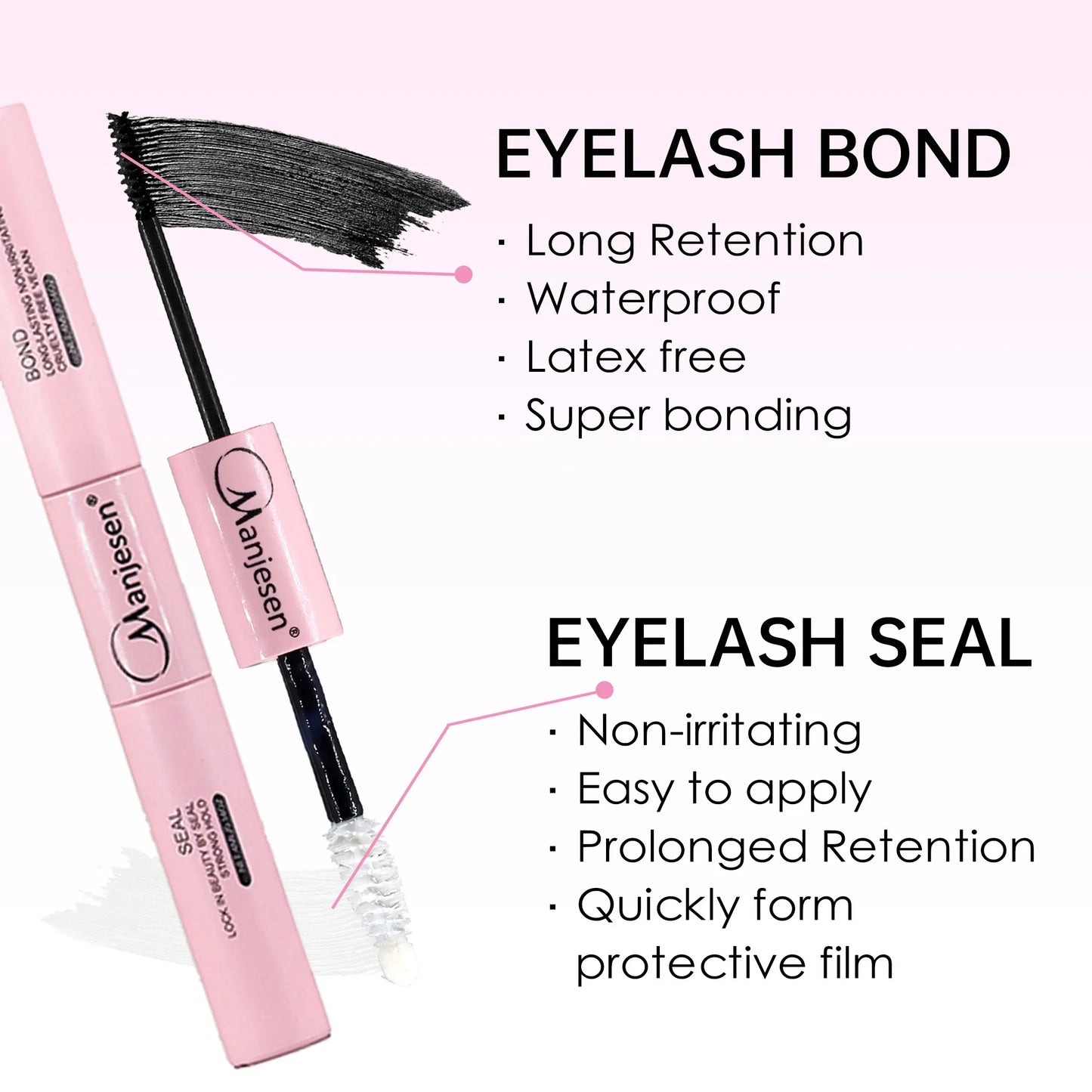 DIY Eyelash Extension Kit – 200 PCS Lash Clusters with Bond & Seal