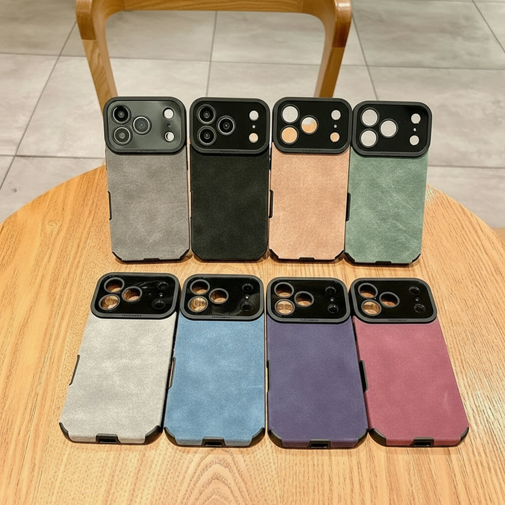 Leather Shockproof Case for iPhone