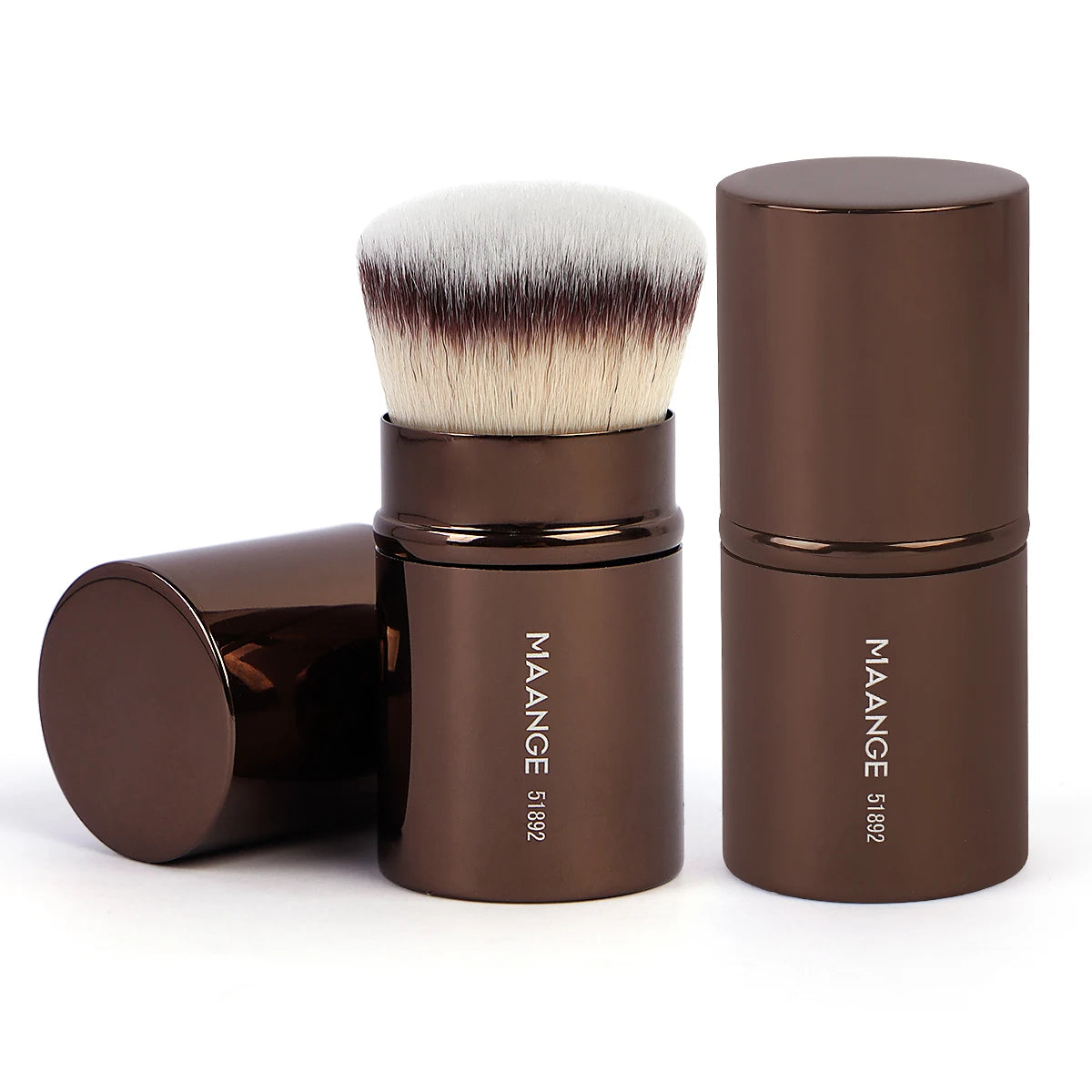 MAANGE Double-Head Makeup Brushes – Professional Beauty Tool for a Flawless Finish