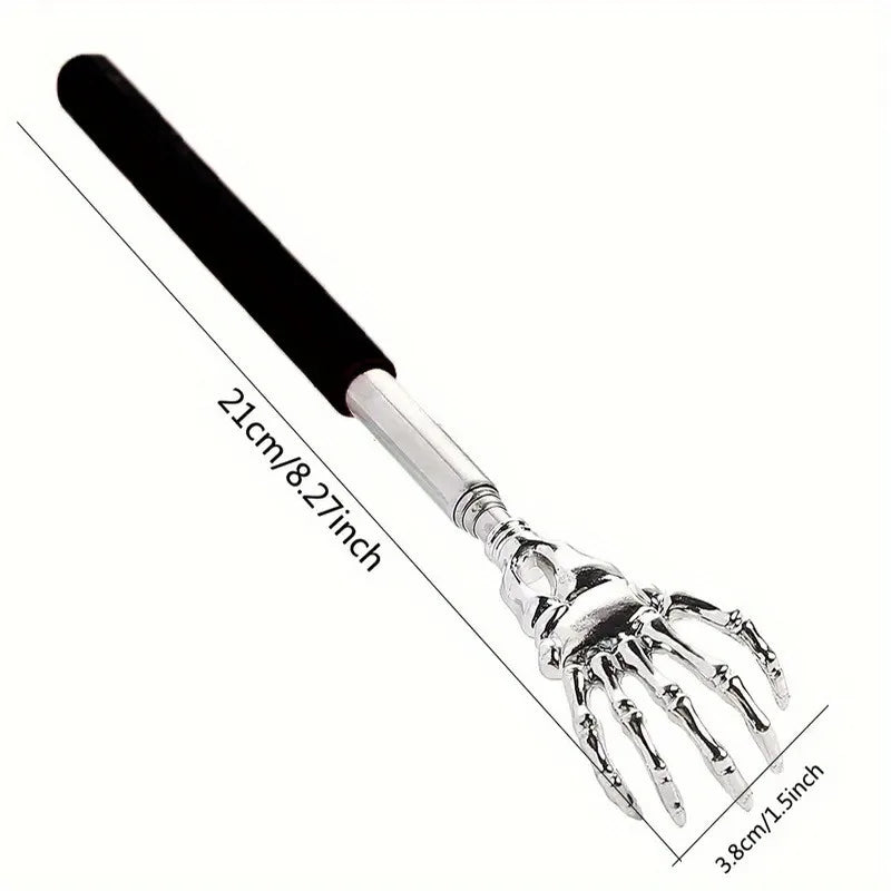 Portable Extendable Back Scratcher – Stainless Steel Telescopic Massager