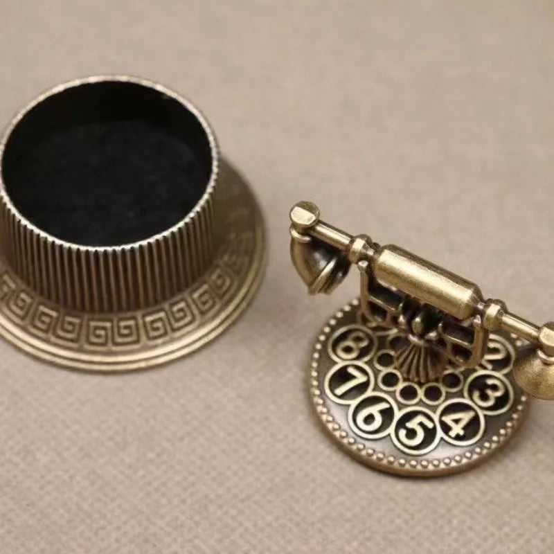 Vintage Telephone Incense Burner – Creative Home Ornament