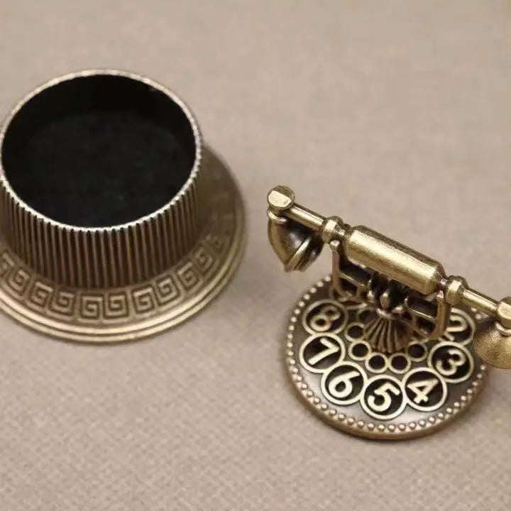 Vintage Telephone Incense Burner – Creative Home Ornament