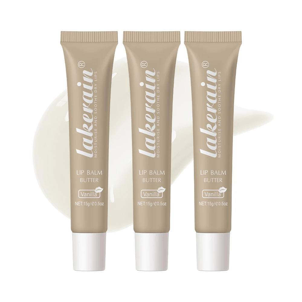 3pcs Moisturizing Lip Gloss Set – Butter Oil Jelly Lip Tint & Crystal Shine Balm