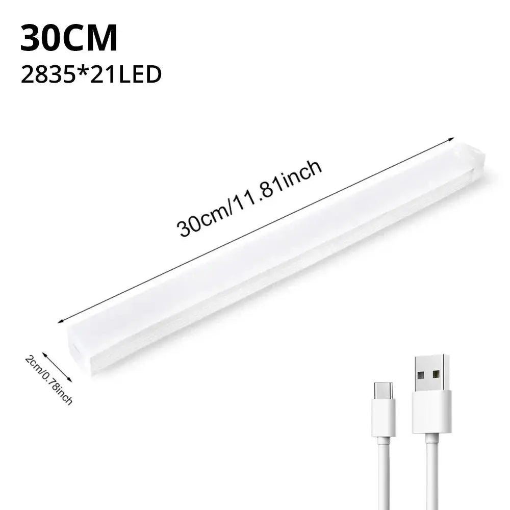 LED Motion Sensor Light – Wireless USB Rechargeable Magnetic Lamp for Closet & Home