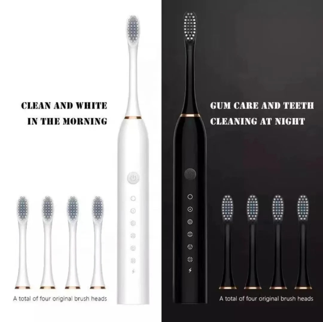 Sonic Electric Toothbrush – Rechargeable & Waterproof