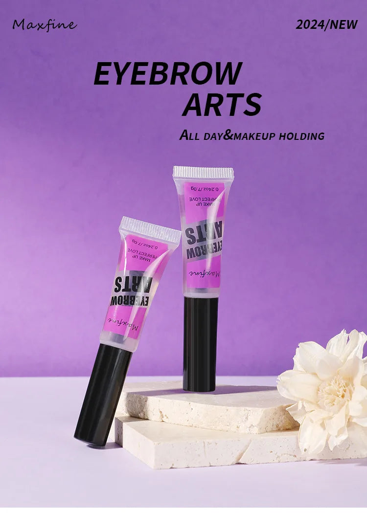 Waterproof Eyebrow Gel – Long Lasting Quick-Dry Transparent Brow Fix