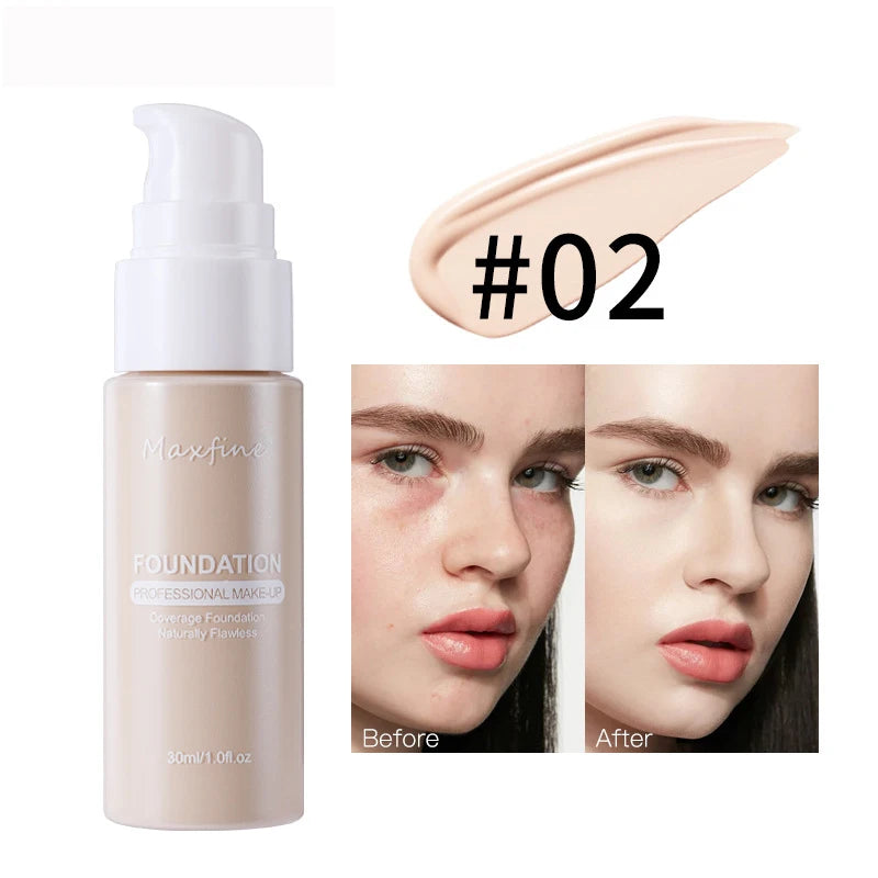 Liquid Foundation – Waterproof Long-Lasting Full Coverage Concealer