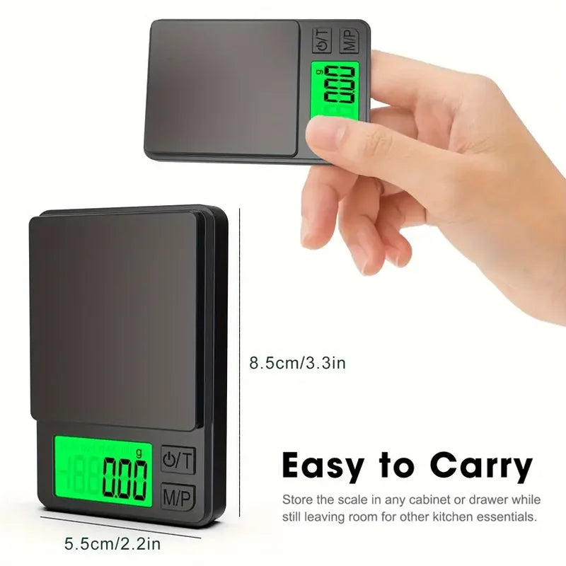Precision Pocket Digital Scale – 1000g/0.1g