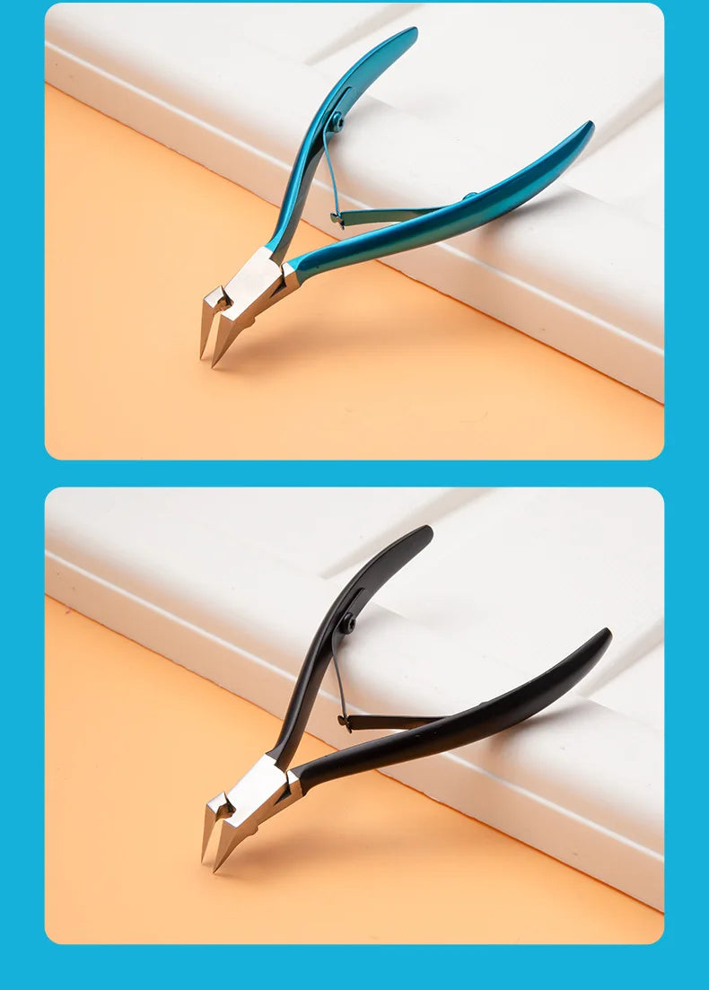 Professional Toenail Clipper for Thick & Ingrown Nails – Stainless Steel Podiatrist Nipper