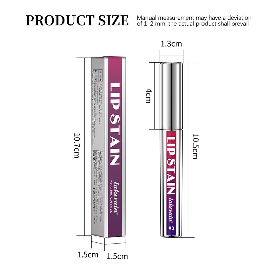 Long Lasting Lip Tint – Korean Matte Waterproof Liquid Lipstick