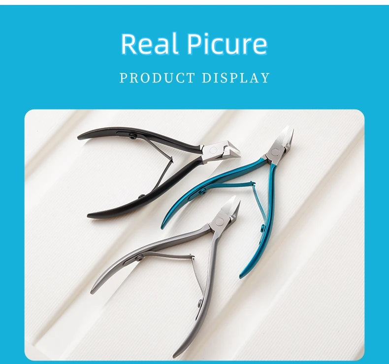 Professional Toenail Clipper for Thick & Ingrown Nails – Stainless Steel Podiatrist Nipper