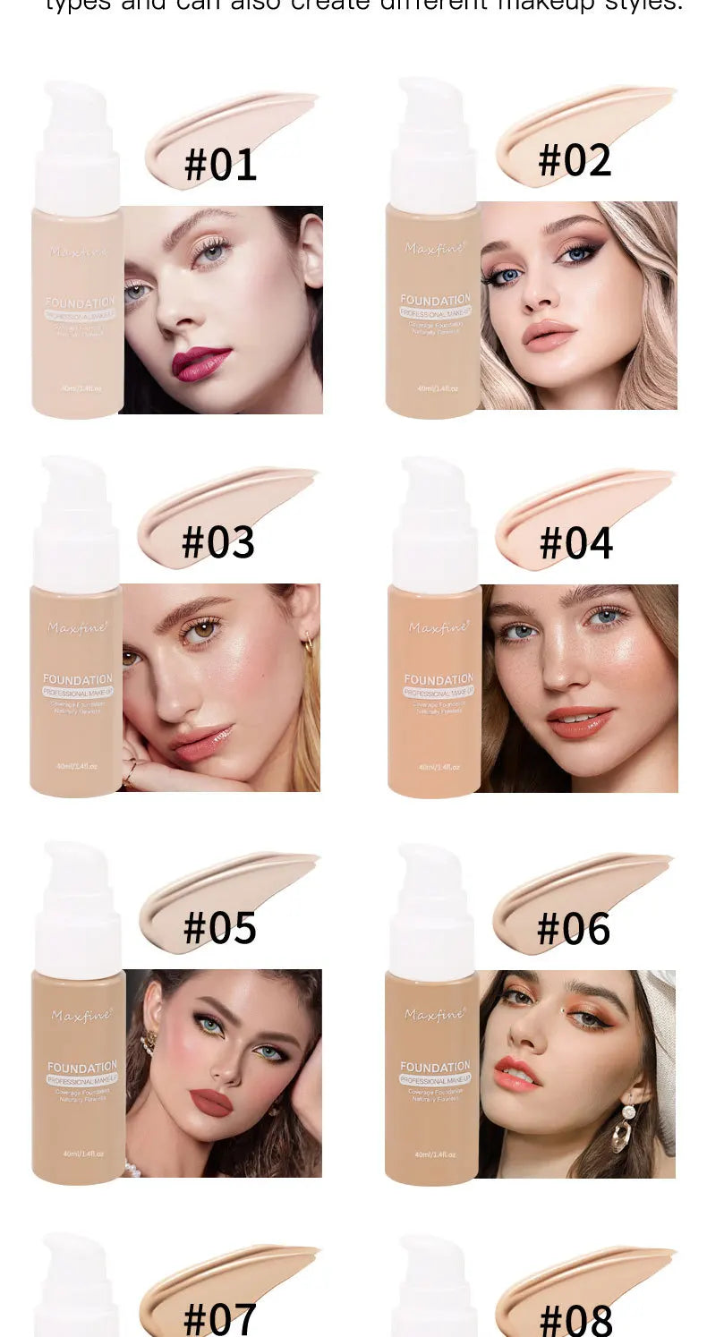 Liquid Foundation – Waterproof Long-Lasting Full Coverage Concealer